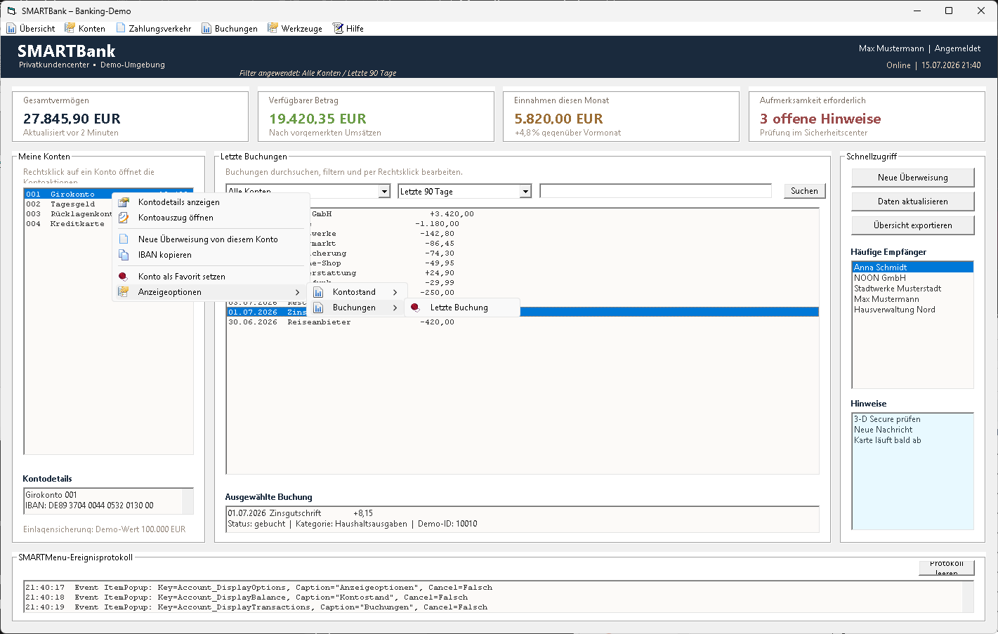 Natives Windows-Kontextmenü für VB6: Wie MenuEx GDI-Handles vermeidet und Hotkeys sauber trennt